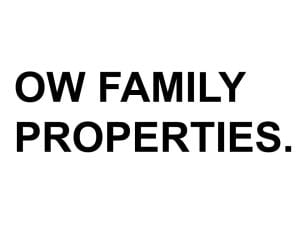OW FAMILY PROPERTIES. logo